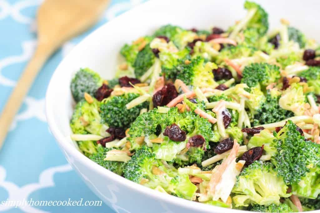 Cranberry Broccoli Salad Simply Home Cooked   Broccoli Salad Edited 6 1024x683 