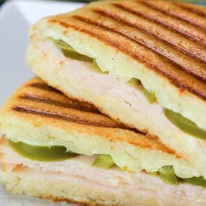 Turkey Panini Recipe with Jalapeno - Simply Home Cooked