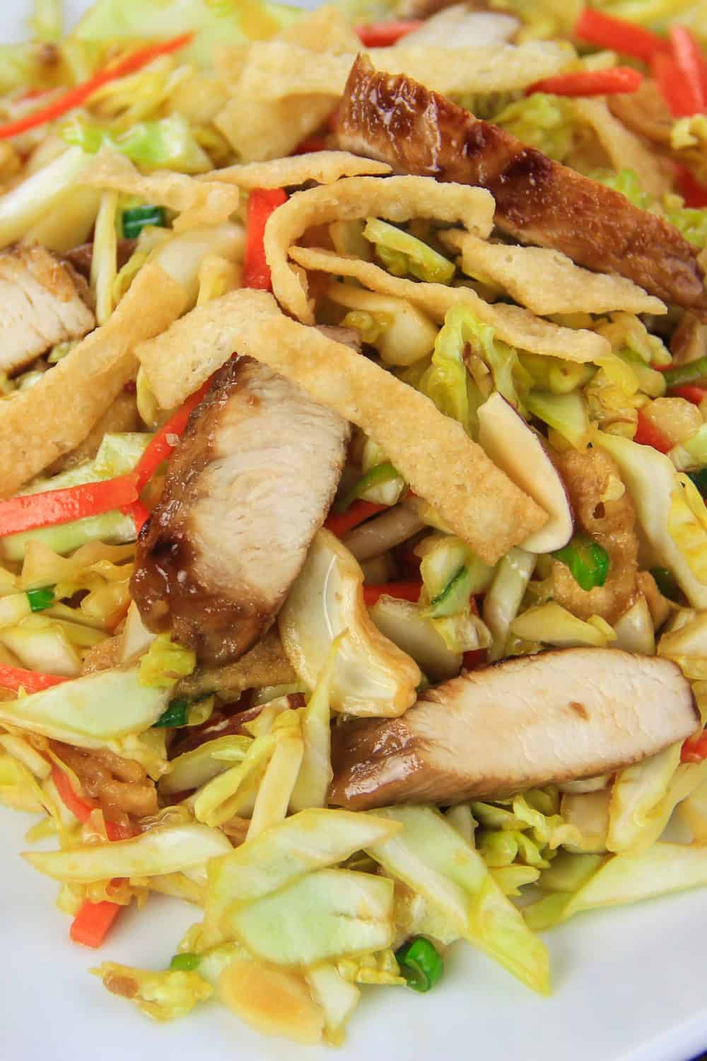 Asian Chicken Salad Recipe Simply Home Cooked