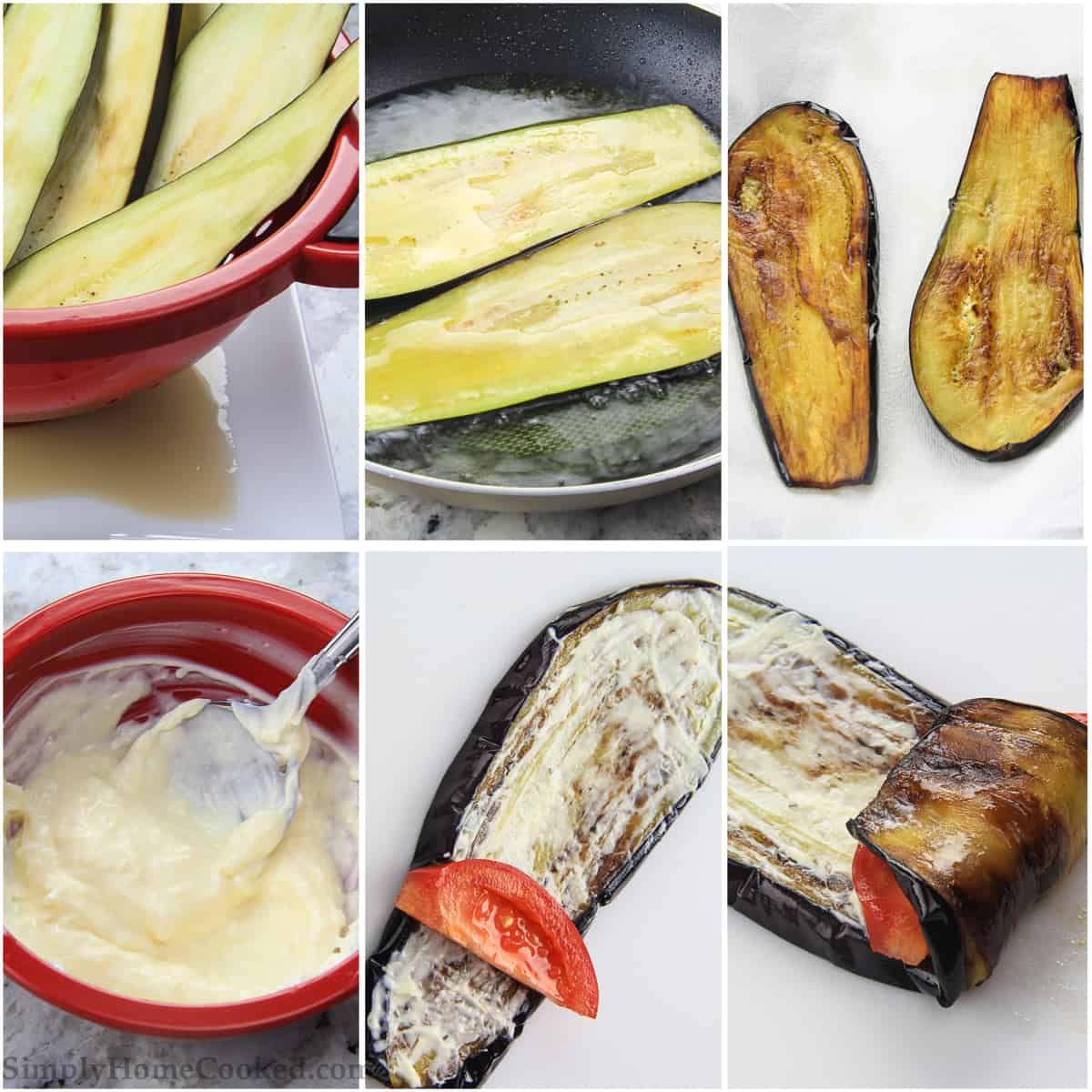 Fried Eggplant Appetizers (Roll ups) Simply Home Cooked