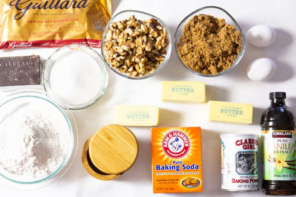 Jumbo Chocolate Chip Walnut Cookies Simply Home Cooked