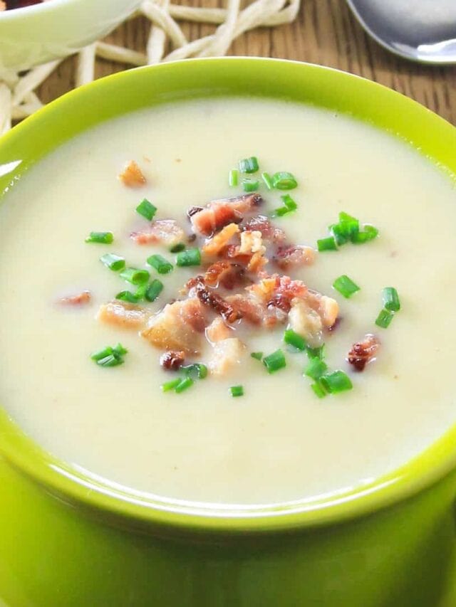 Potato Leek Soup - Simply Home Cooked