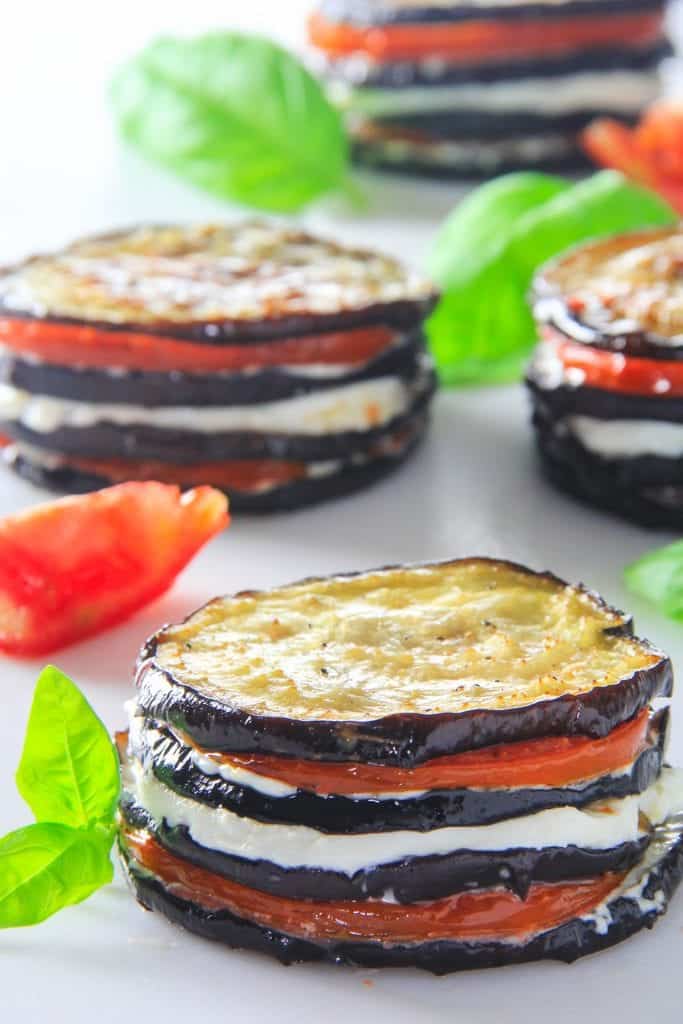 Eggplant Napoleon - Simply Home Cooked