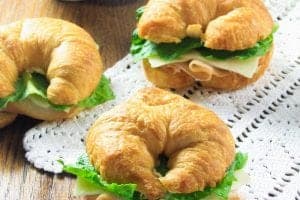 Turkey Croissant Sandwiches