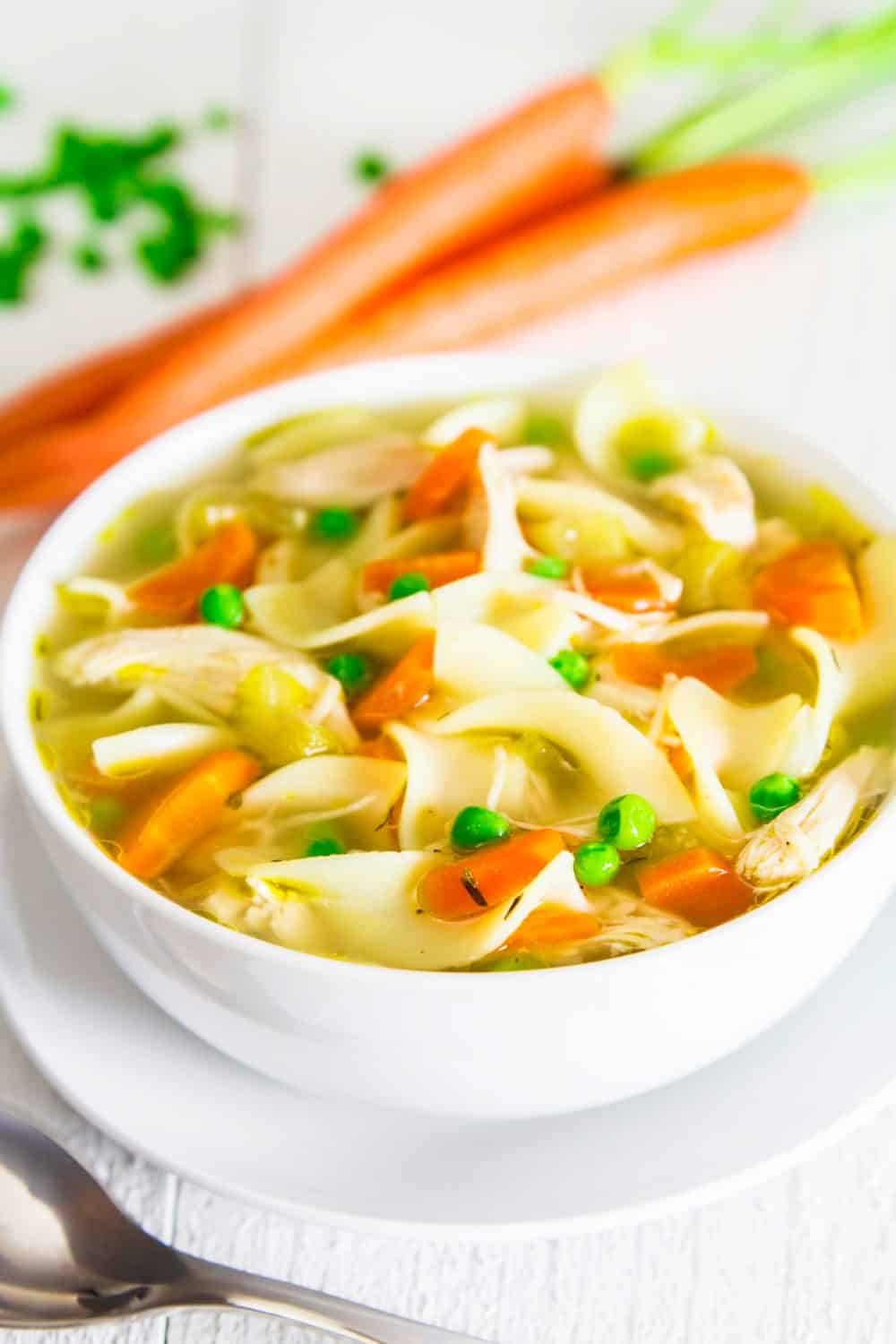 Easy Chicken Noodle Soup from Scratch - Simply Home Cooked