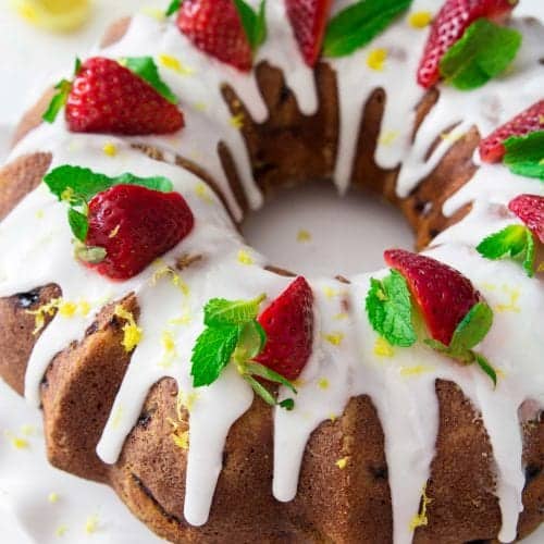 Strawberry Bundt Cake Recipe Simply Home Cooked