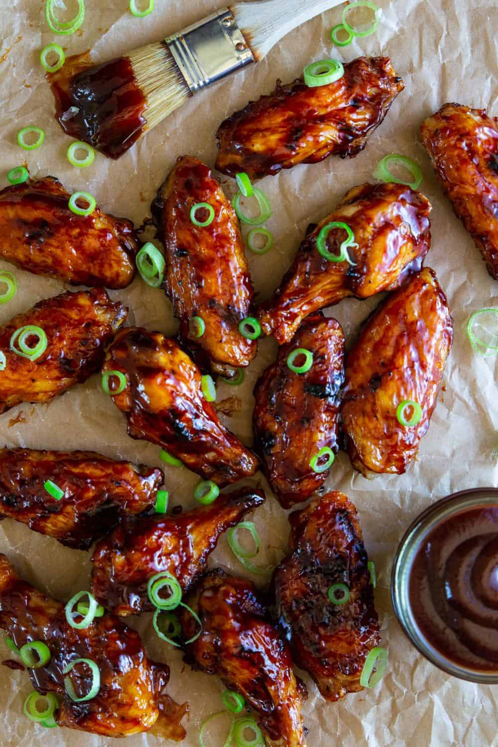 Easy BBQ Wings Recipe With Homemade Sauce - Simply Home Cooked