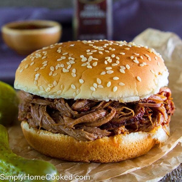Beef Brisket Sandwich - Simply Home Cooked
