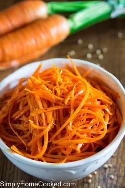 Carrot Salad - Simply Home Cooked