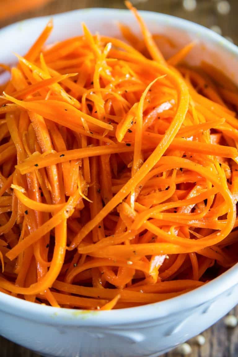 Shredded Carrot Salad Simply Home Cooked