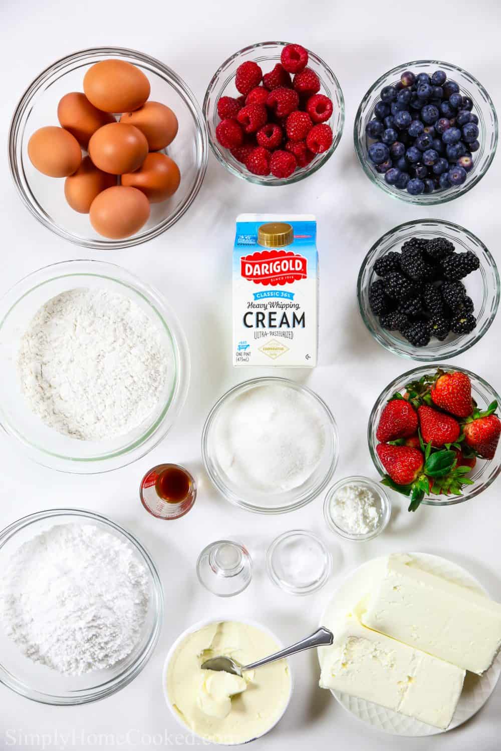 the secret to the best berry Chantilly cake is quality ingredients 