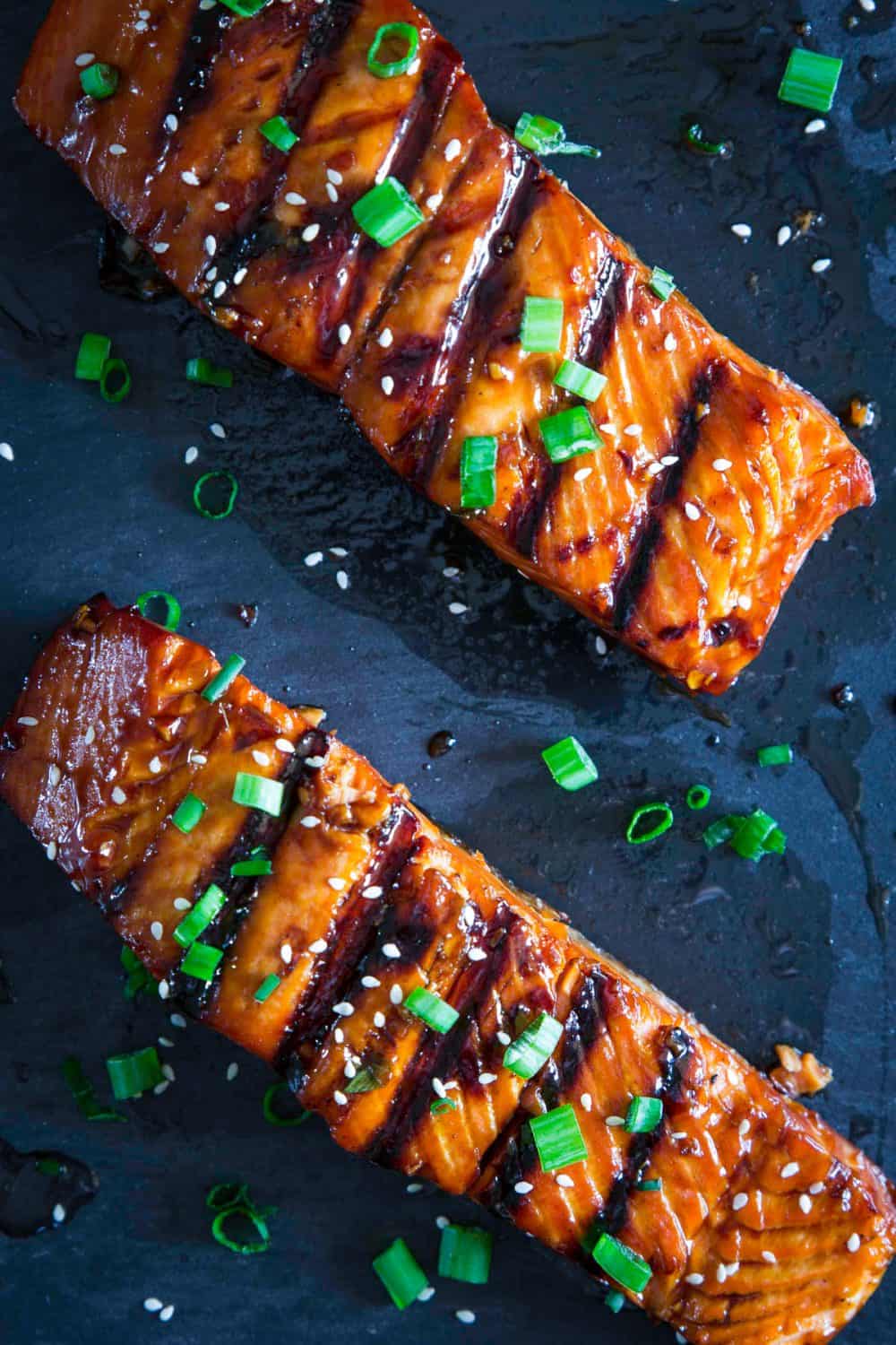 Grilled Teriyaki Salmon Recipe Simply Home Cooked