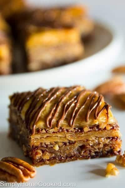 Nutella Baklava - Simply Home Cooked