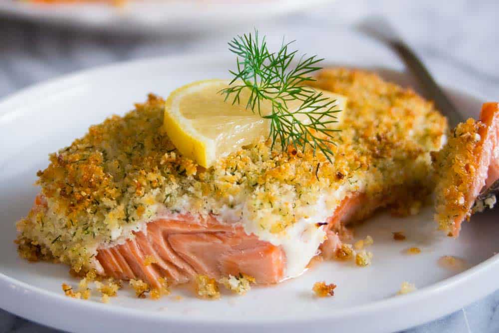 Panko Crusted Salmon Simply Home Cooked