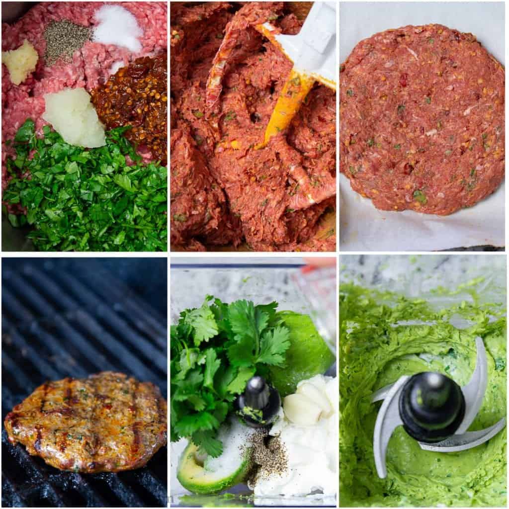 Spicy Chipotle Burgers with Avocado Sauce Simply Home Cooked