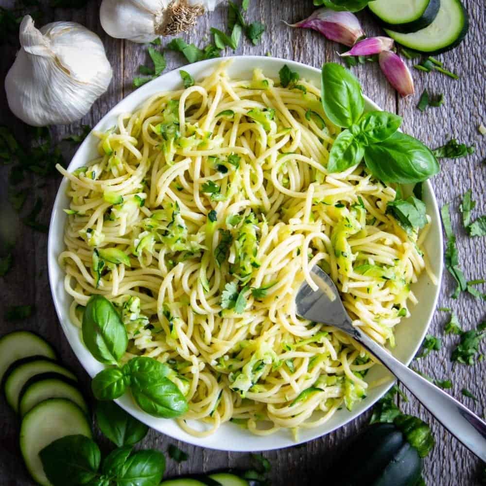 Pasta with Zucchini - Simply Home Cooked