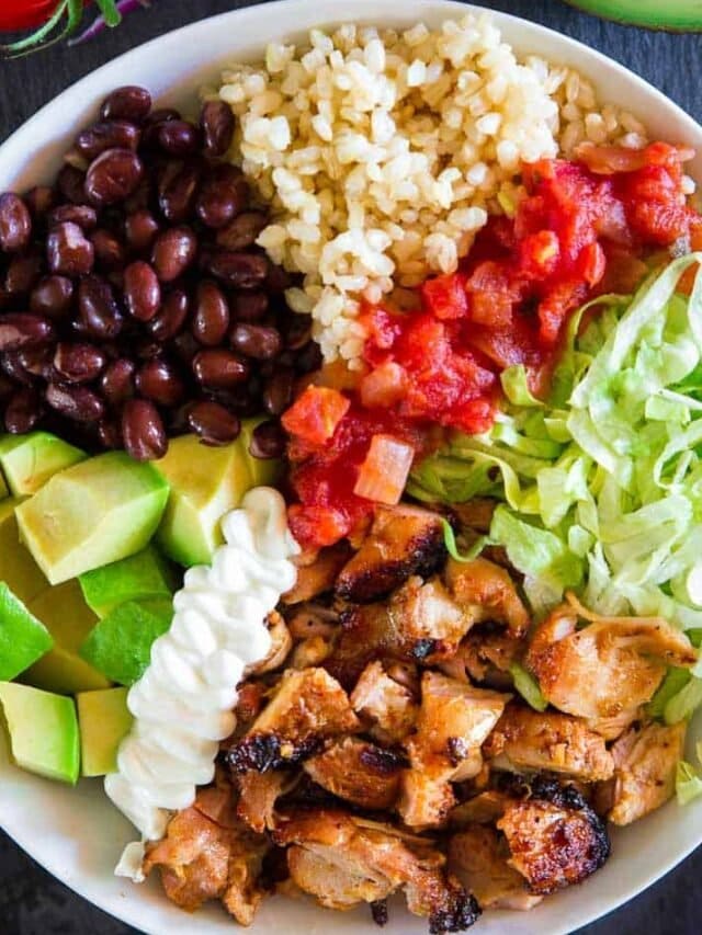 Chipotle Chicken Bowl Simply Home Cooked