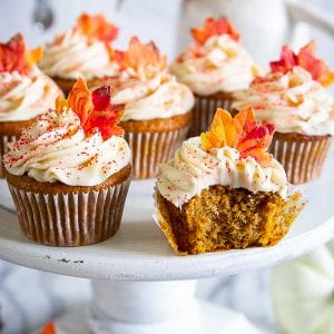 Pumpkin Spice Cupcakes