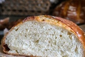 crusty homemade bread