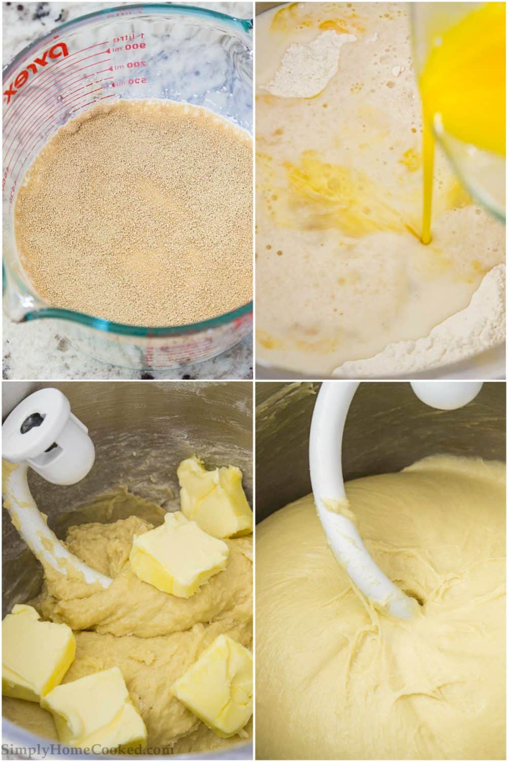 A yeast and flour starter is a perfect base for a classic Nutella Brioche Bread Recipe made in your stand mixer with a dough hook for easy kneading. 