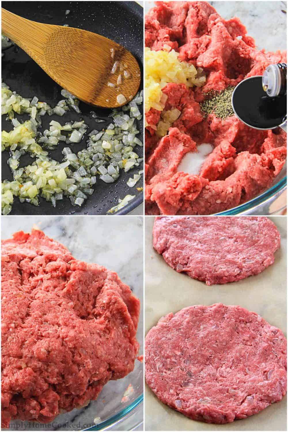 Homemade Beef Burger Patty Recipe