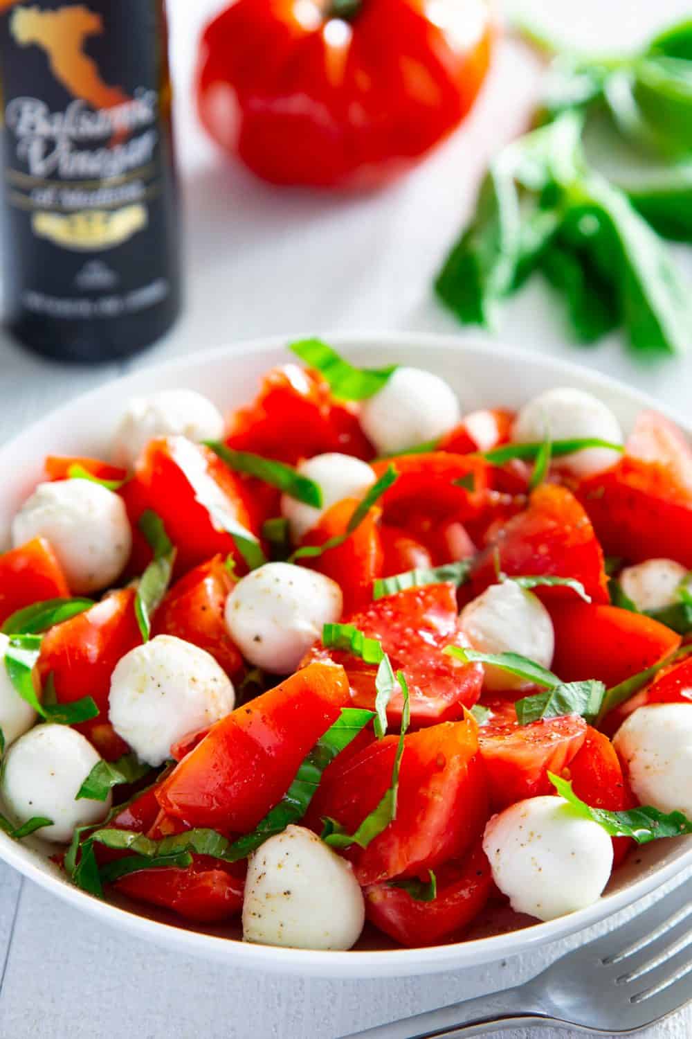 Chopped Caprese Salad Recipe - Simply Home Cooked