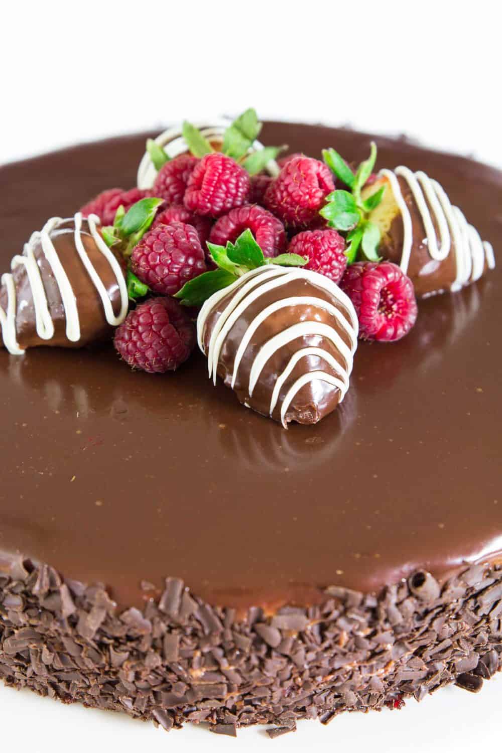 Chocolate Mousse Cake Recipe With Raspberry Simply Home Cooked