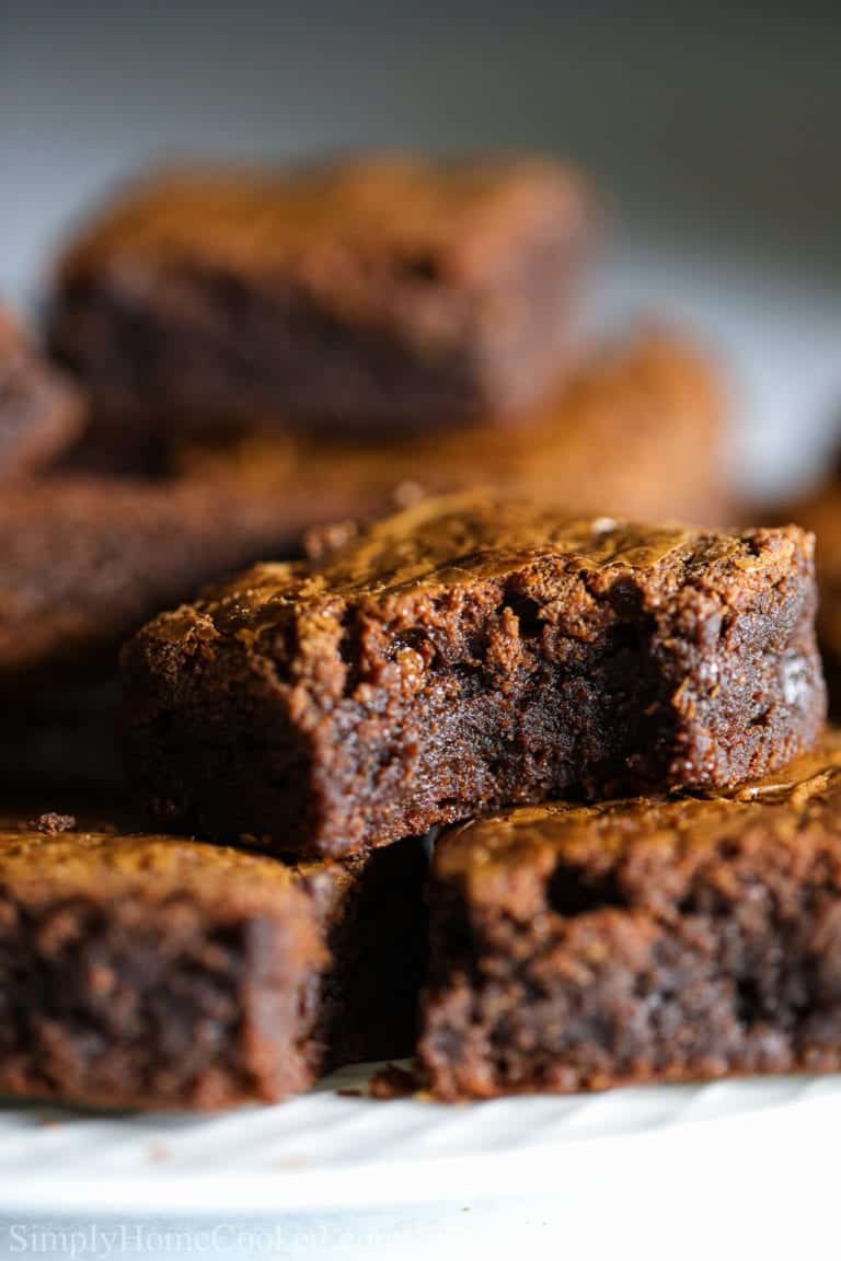 Homemade Nutella Brownies (GlutenFree) Simply Home Cooked