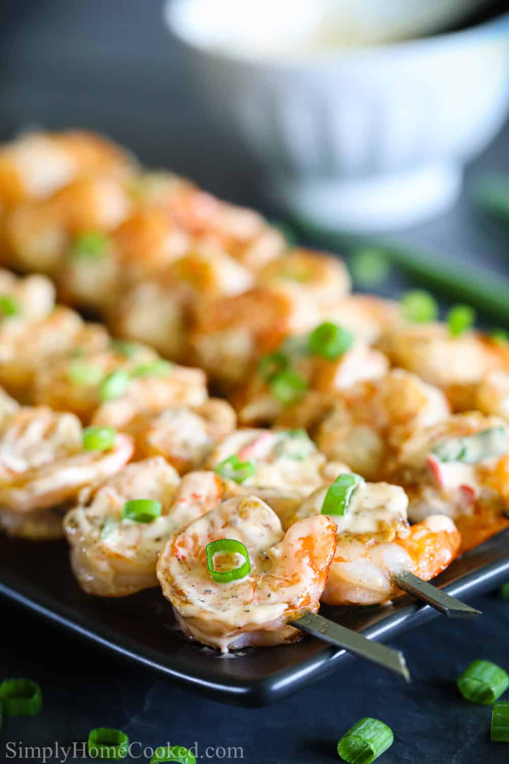 Grilled Bang Bang Shrimp (VIDEO) - Simply Home Cooked