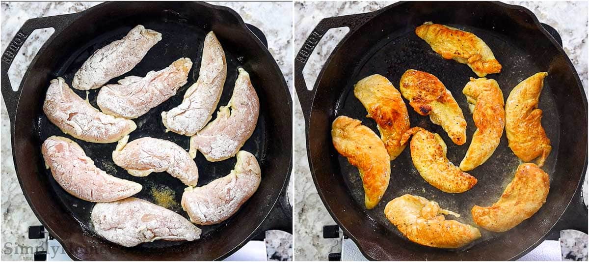 steps to pan fry chicken tenders