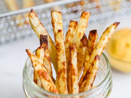 Crispy Air Fryer Frozen French Fries - Build Your Bite