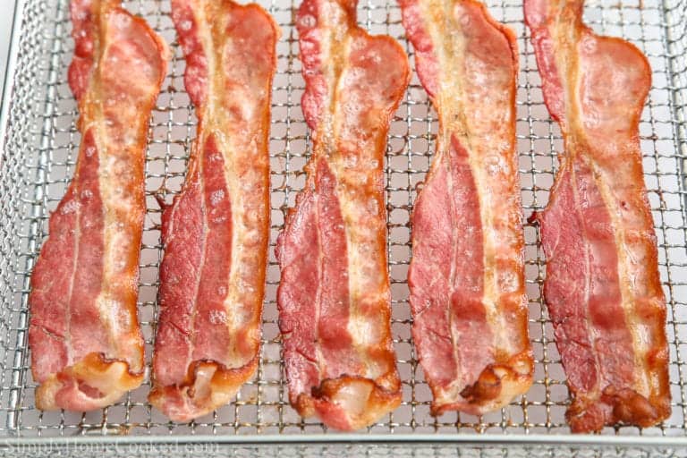 Crispy Air Fryer Bacon Simply Home Cooked