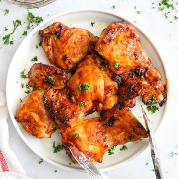 Air Fryer Chipotle Chicken Thighs - Simply Home Cooked