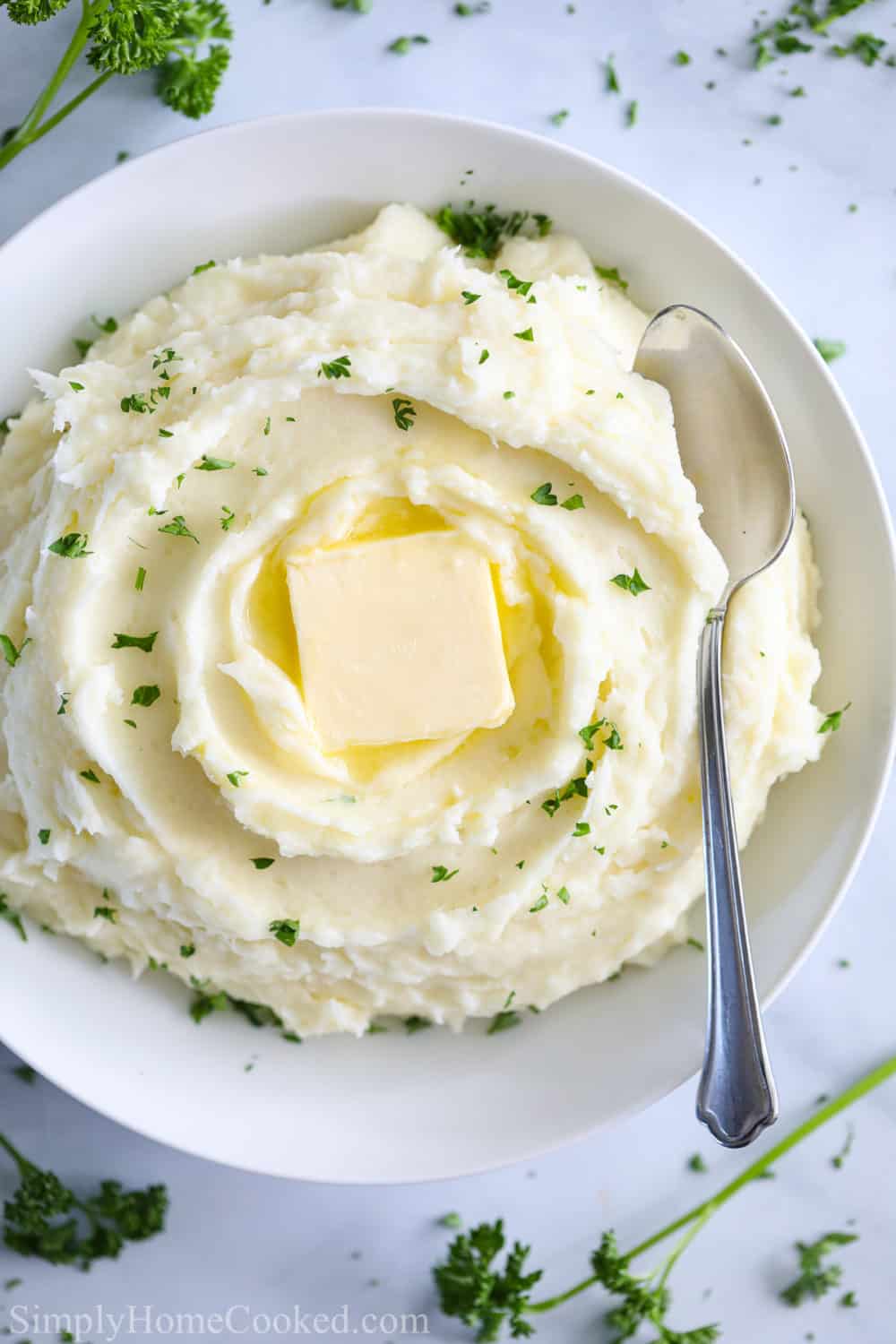 Super Creamy Mashed Potatoes - Simply Home Cooked