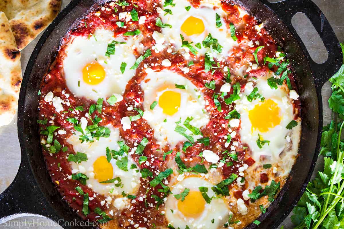 Easy Shakshuka Recipe - Simply Home Cooked