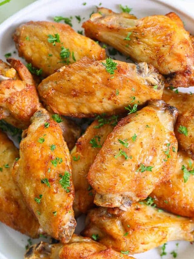 Crispy Air Fryer Chicken Wings - Simply Home Cooked