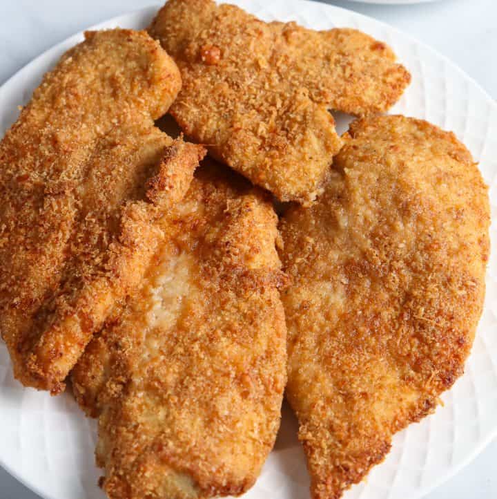 Baked Breaded Chicken Cutlets - Simply Home Cooked