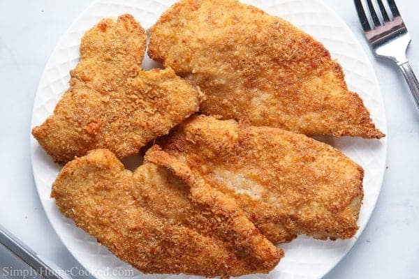 Baked Breaded Chicken Cutlets - Simply Home Cooked