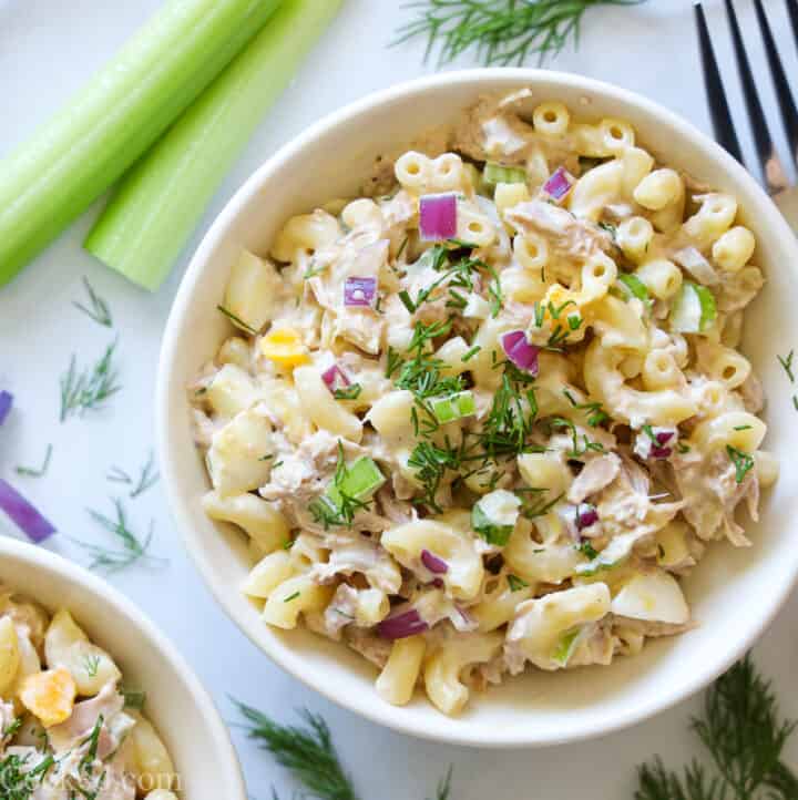 The Best Tuna Pasta Salad Simply Home Cooked