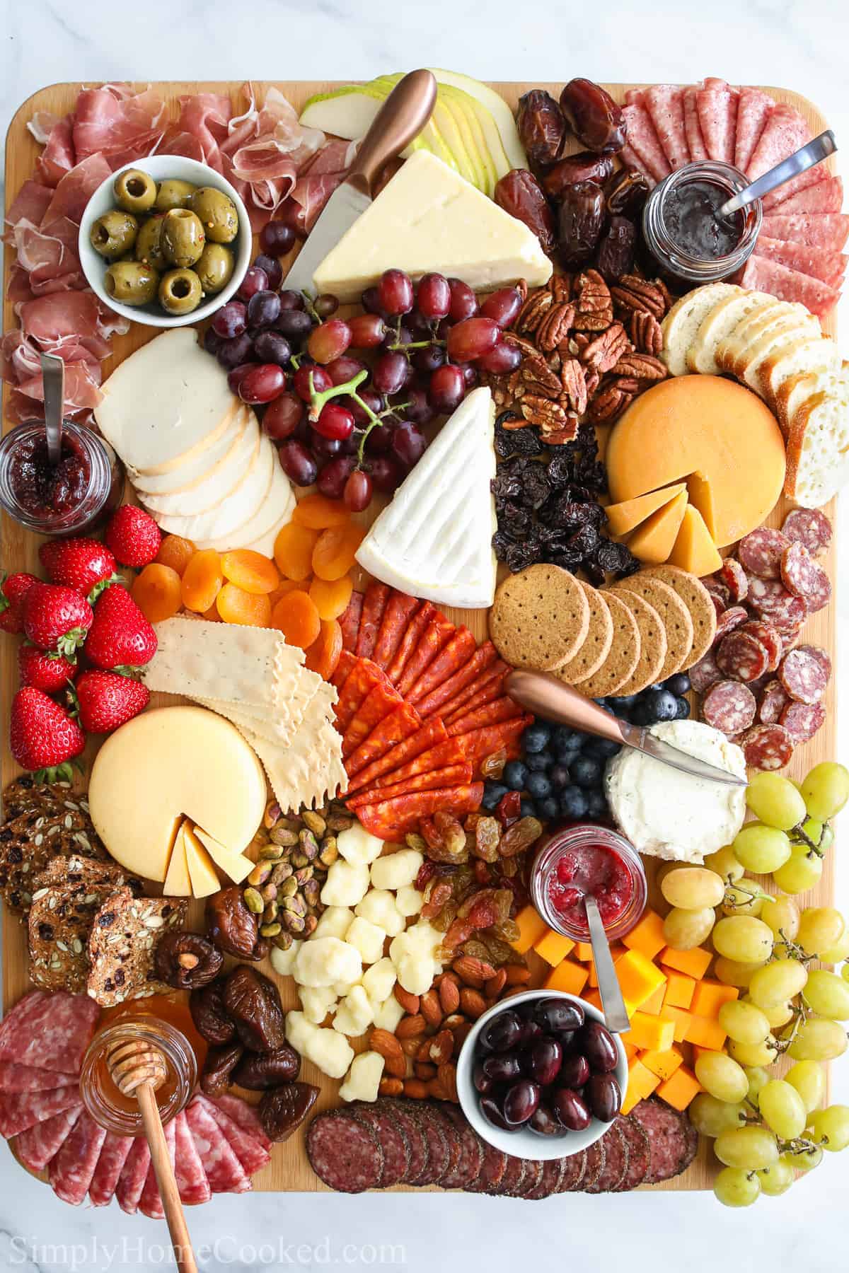 cheese and cracker board