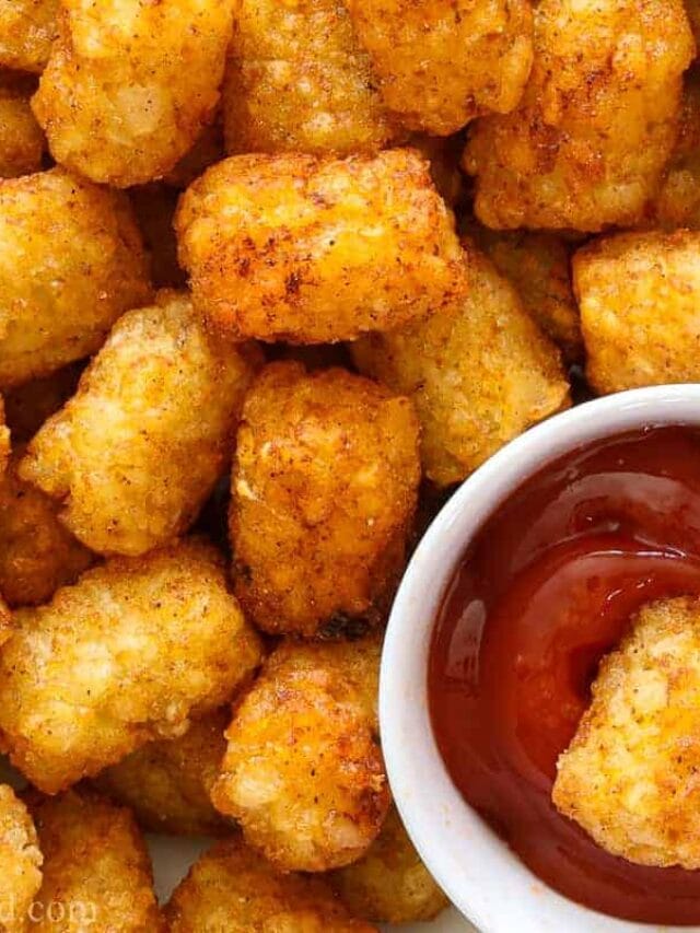 Crunchy Air Fryer Tater Tots Simply Home Cooked