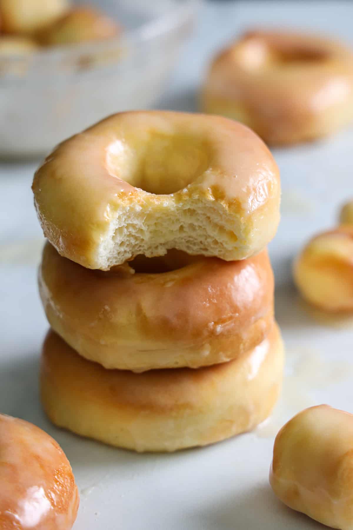 Glazed Air Fryer Donuts from Scratch VIDEO Simply Home Cooked