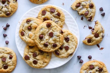 Almond Flour Chocolate Chip Cookies - Simply Home Cooked