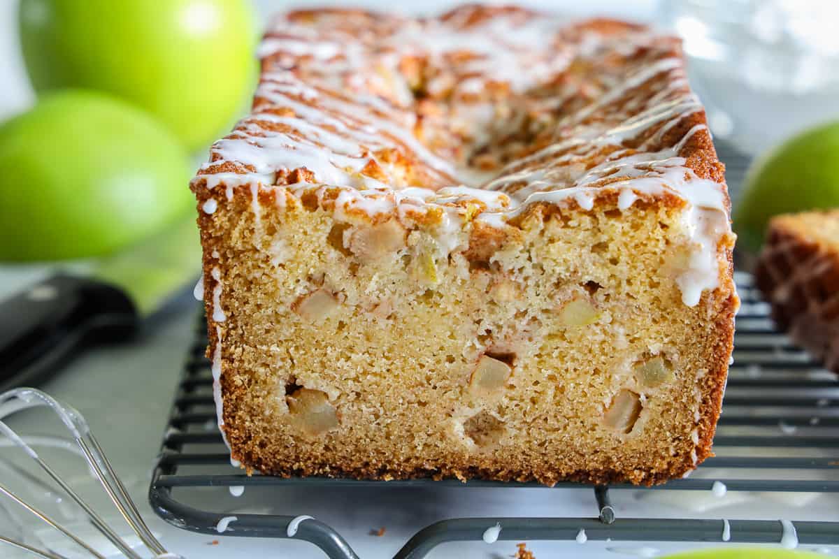 Apple Fritter Bread - Simply Home Cooked