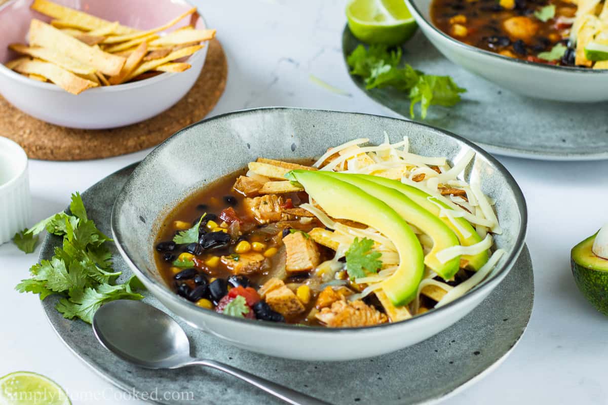 Chicken Tortilla Soup - Simply Home Cooked