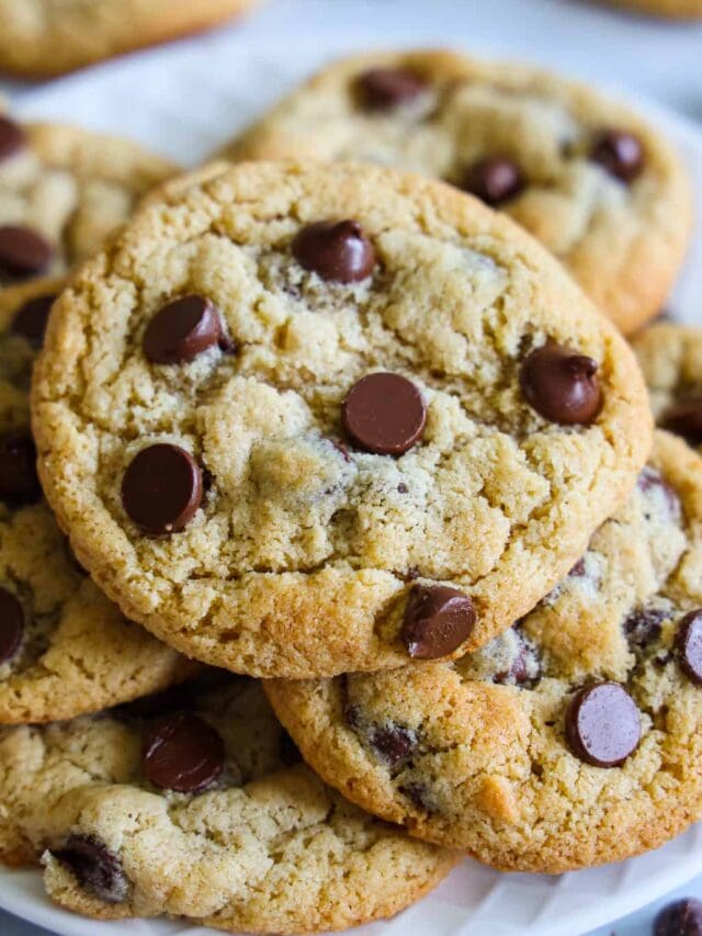 Almond Flour Chocolate Chip Cookies - Simply Home Cooked