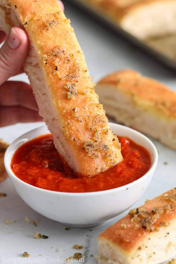 Copycat Pizza Hut Breadsticks Simply Home Cooked