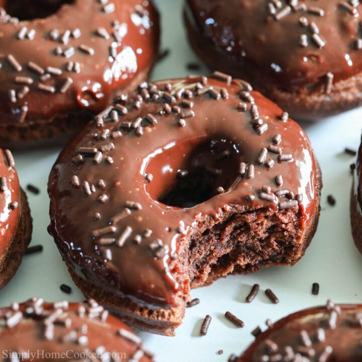 Chocolate Donuts - Simply Home Cooked