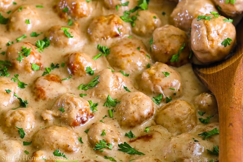 how to make swedish meatballs with barbecue sauce