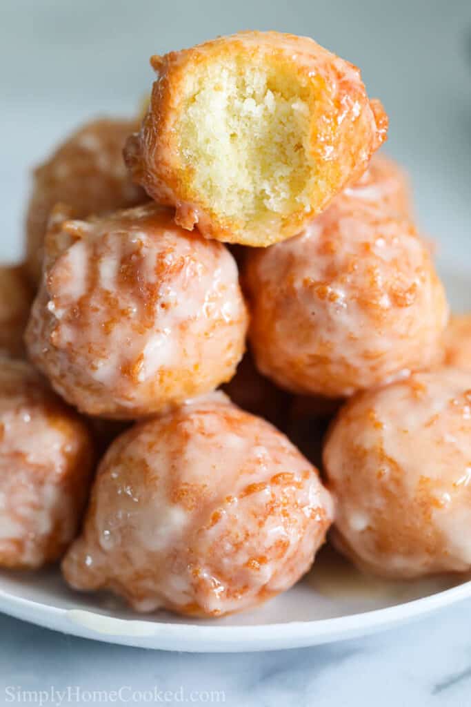 Homemade Donut Holes (3 flavors) Simply Home Cooked